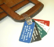 Engraved Luggage Tags